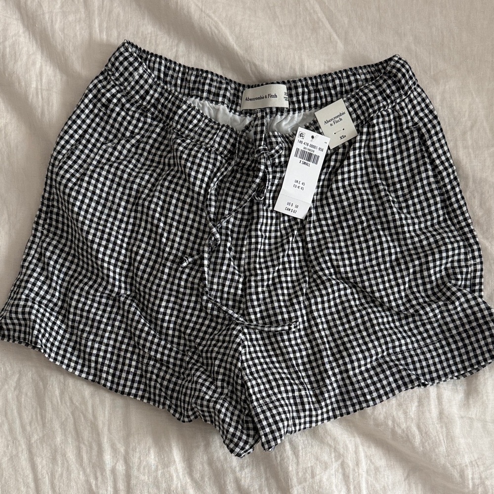 Abercrombie Gingham Shorts